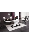 Stół Xenon 140 Dąb Artisan / Czarny Super Decor